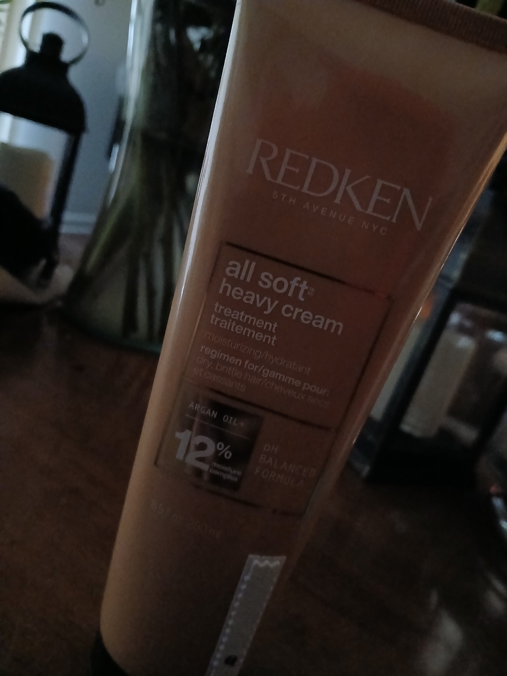 Redken All Soft Heavy Cream Nourishing Treatment - Bronze Tube